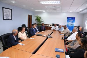 PM Holness meets with Petrojam management and staff