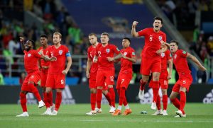 England advance to quarterfinal of the 2018 FIFA World Cup