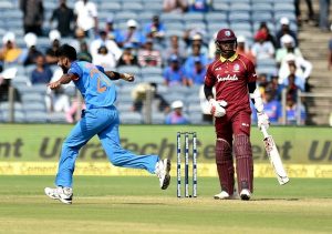 India’s bowler Khaleel Ahmed given official warning after mocking Marlon Samuels