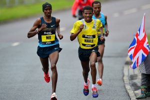 UK Athletics have held talks with Mo Farah regarding his row with Haile Gebrselassie