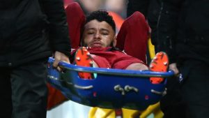 England’s Alex Oxlade-Chamberlain will miss World Cup