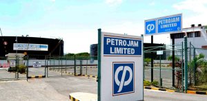 Petrojam workers stage demonstration