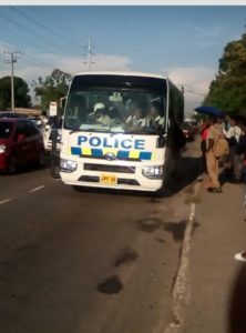 Police deployed to ensure safety in KMTR following strike by JUTC drivers