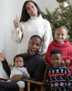 Raheem Sterling and family in H&M Christmas ad