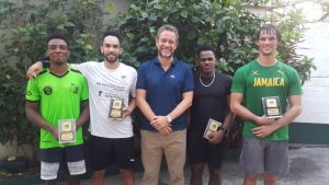 Squash stalwarts Lewis Walters and Bruce Burrowes to represent Jamaica at the 2019 Pan American Games