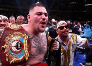 Andy Ruiz Jr. seems unhappy with the venue choice for the Anthony Joshua rematch