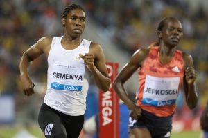 Caster Semenya expresses disappointment at a press release issued by the IAAF today