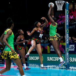 Jamaica’s Senior Sunshin off to good start in the Fast Five Netball World series