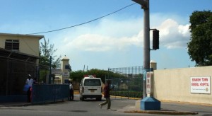 Overcrowding @ Spanish Town Hospital