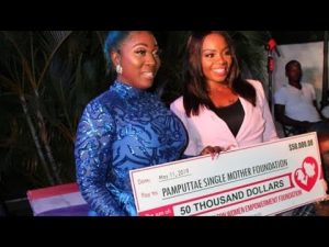 Spice donates $50k to Pamputtae’s Single Mothers Foundation