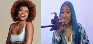 Actor Taraji P Henson shows Shenseea love