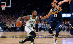 Boston Celtics guard Kyrie Irvin fined $25,000 for throwing a basketball into stands