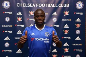 Midfielder N’Golo Kante signs new contract with Chelsea