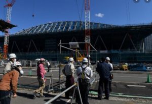 Construction worker collapses and dies from heatstroke at a construction site for next year’s Olympic