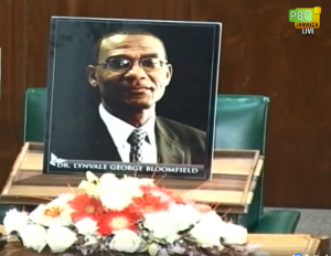 Parliament pays tribute to Dr Bloomfield; PNP offers reward for information on killers