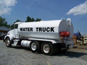 Emergency trucking of water in st. Ann