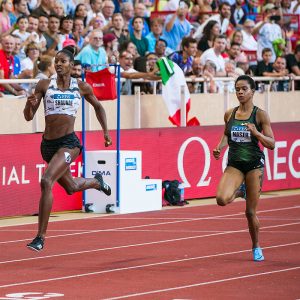 Bahamian Shaunae Miller-Uibo set a new 300metres world record